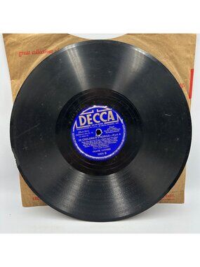Frank Luther 32 Childrens Songs Pt 3 & Pt 4 78 RPM Vinyl Decca Childrens